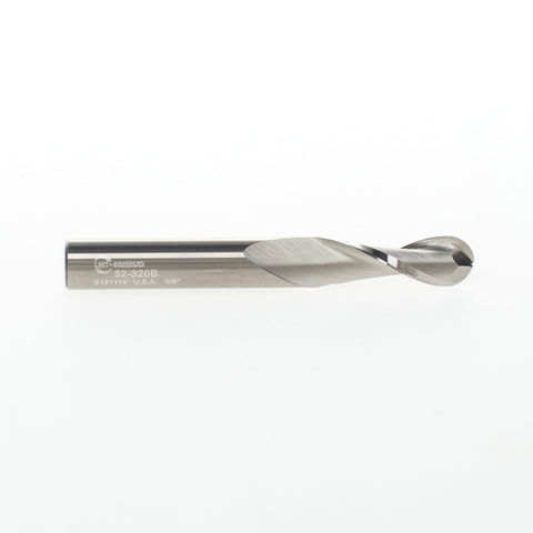 3/8" Two Flute Upcut Ballnose