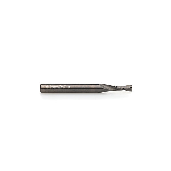 thumbnail image 2 of Amana Tool 46104 CNC Spiral Flute Plunge 2-Flute Up-Cut Solid Carbide Router Bit, 1/2-Inch Shank 2 of 13