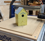 Make a Bluebird house with a ShopBot